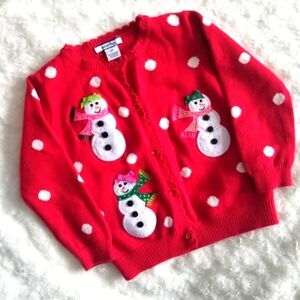 Hartstrings Snowman Sweater 2T